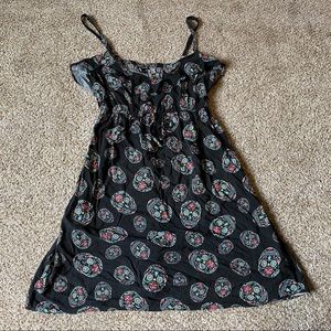 Torrid | Sugar Skull Challis Dress | Size 1